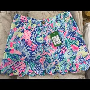 Lilly Pulitzer Scalloped hem skirt